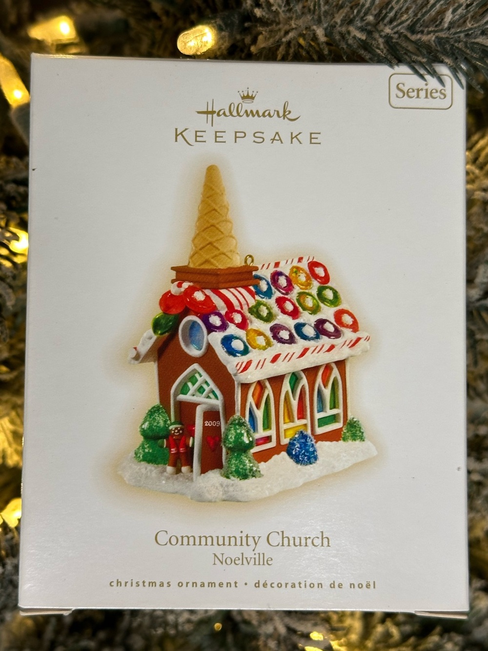 Hallmark Noelville Community Church Ornament #4 in Series